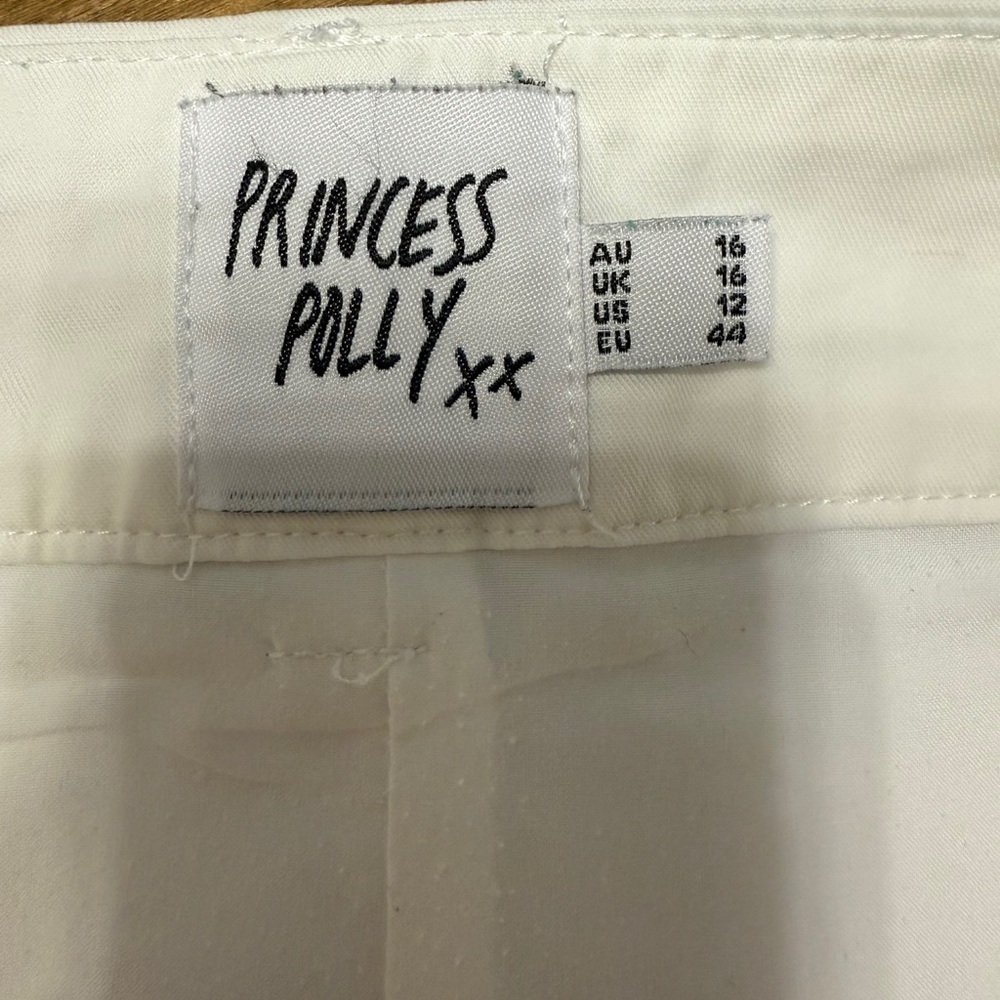#10)  Princess Polly White Mini Skirt - Picture 10 of 10